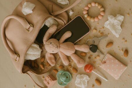 Chaotische Handtasche